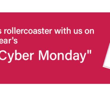 Savings on Black Friday and Cyber Monday